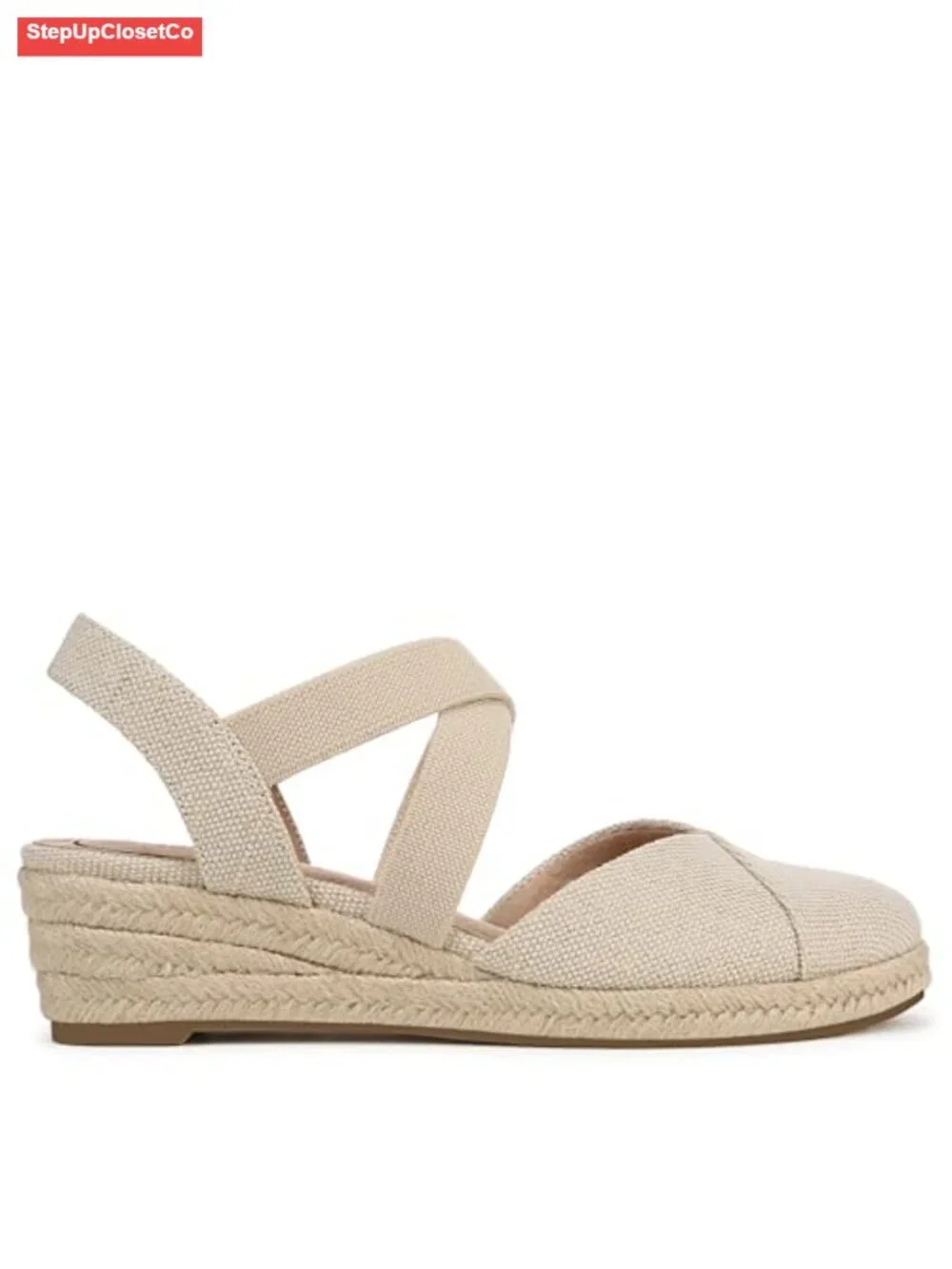 Women's Espadrille Wedge Sandals with Soft System Comfort